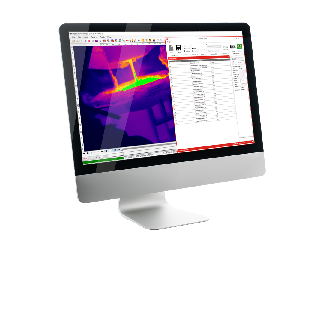 CONTEMP BRIDGE - SOFTWARE PARA COMUNICAÇÃO MODBUS-TCP COM CÂMERAS OPTRIS